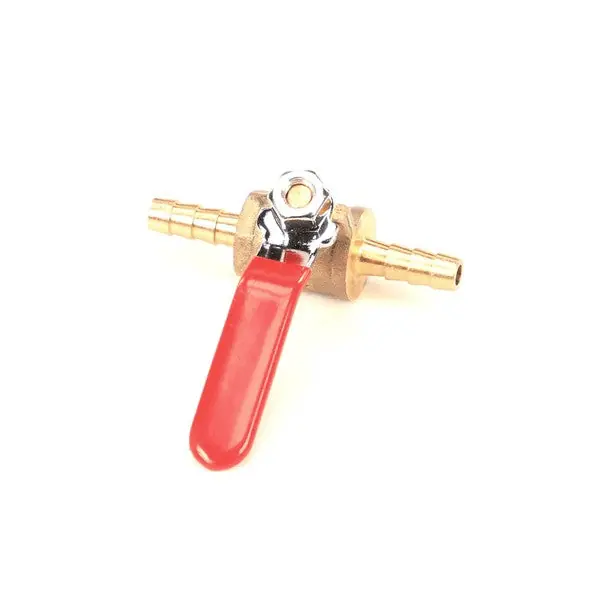 Brass Ball Valve - 1/4 Barb Low Replacement MTLB-4 for Lancer Juice Machines