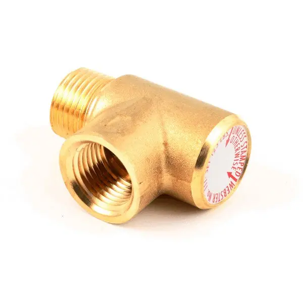 BACKPRESSURE RELIEF VALVE 1/2NPT 125PSI Replacement HATCO030203900 for Hatco