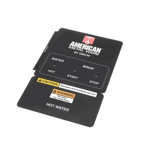 Control Panel Decal P300 Replacement A546-020 for Grindmaster
