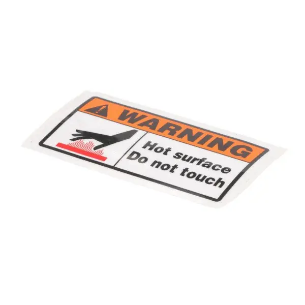 Decal Caution Hot Replacement 8057081 for Mavrik