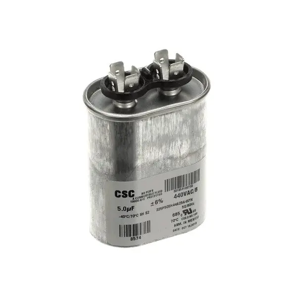 SINGLE RUN CAPACITOR 5MFD 440V Replacement S1-02420062700 for York