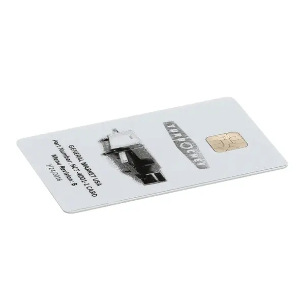 Menu Card Programmed Conveyor RS General MKT Replacement HCT-4001-1 for Turbochef