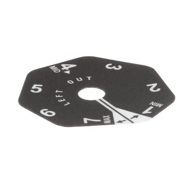 LEFT HINGE CAM LABEL Replacement 1001502 for Roundup - AJ Antunes