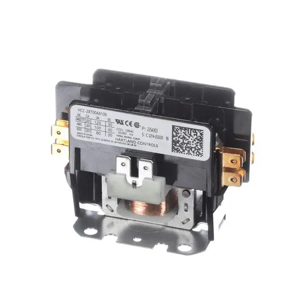 Contactor 20 AMP 2 Pole Replacement 2254303 for Heatcraft