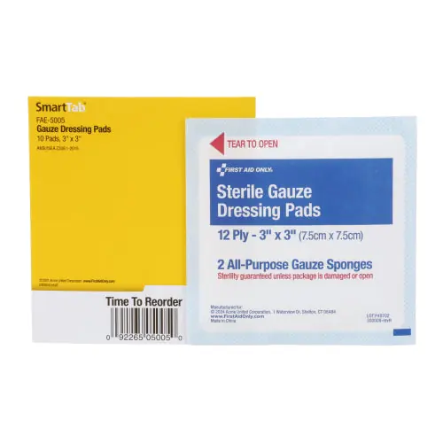 Sterile Gauze Pads Power 3 inches Replacement 54082 for Mavrik