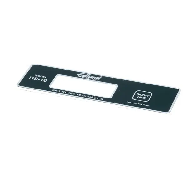 Decal DS-10 Switch Pad Bonso Replacement D074B for Edlund