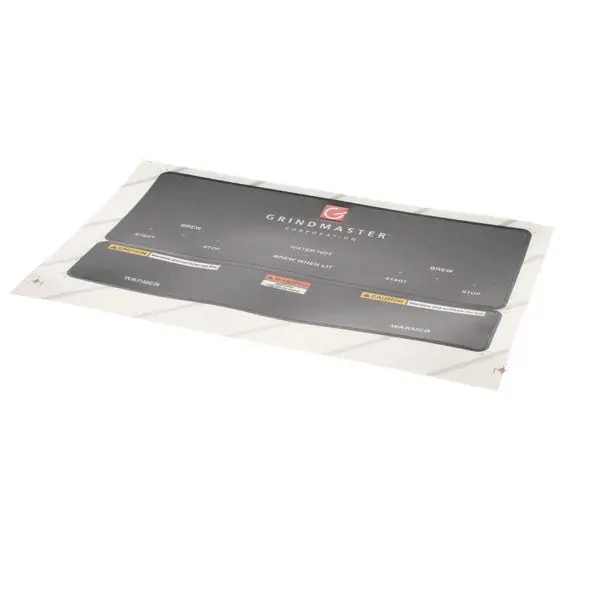 P-400 Control Panel Overlay Black Replacement A546-129 for Grindmaster