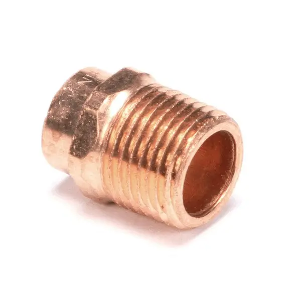 Adaptor 1/2 Cu X 1/2 Mip Male Replacement PB ADP120 for Randell