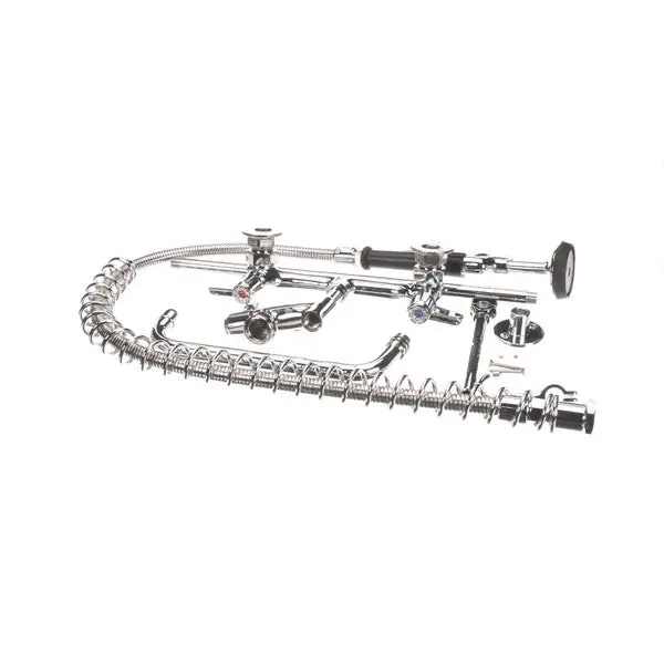 PRE-RINSE WALL MOUNT BASE 8 CENTERS Replacement 5PR-8W10 for T&S Brass
