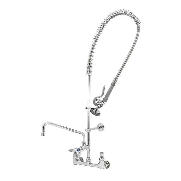 EASYINSTALL PRE-RINSE Spring Action 8 for T&S Brass Replacement B-0133-ADF14-B