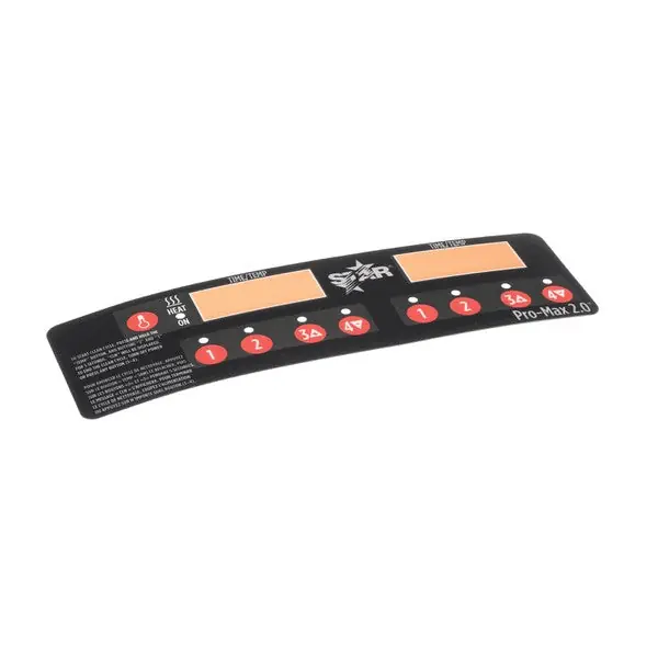 LABEL FOR 14 SPLIT TOP Replacement 2M-Z22065 for Star Mfg