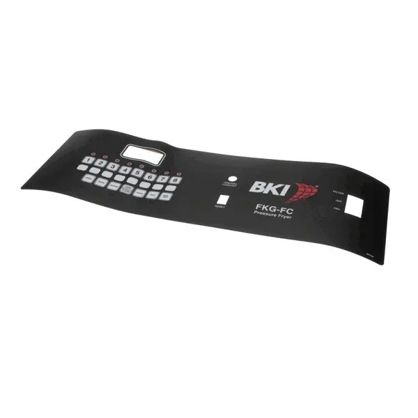 Decal Control Panel Boil Out N0708 Replacement for BKI Barbeque King