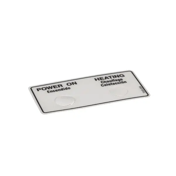 Pilot Light Label for Belshaw 724G-0204 Replacement