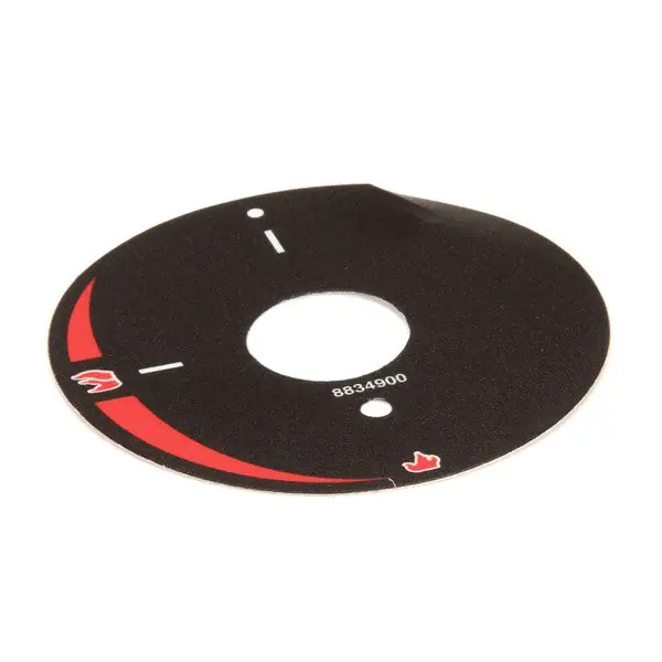 Decal Dial Plate Manual Gas Valve Replacement AS-8834900 for APW