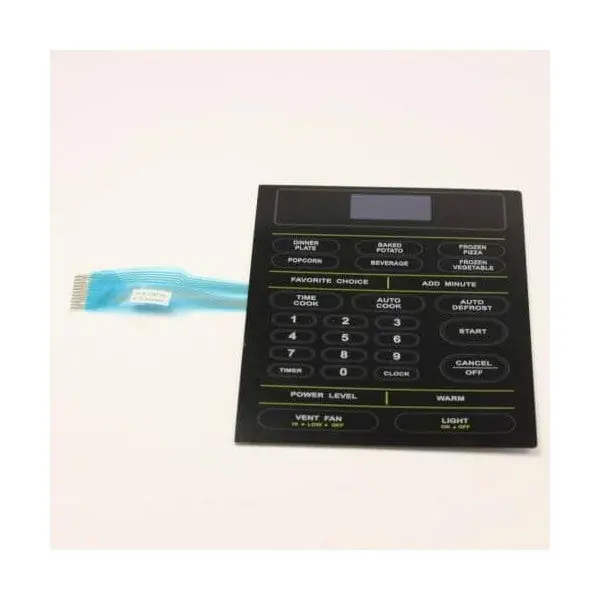 SWITCH MEMBRANE POWER (10.3 x 10.15 x 1) Replacement 3518572110 for Magic Chef