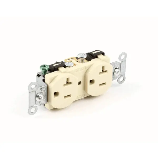 Duplex Receptacle Power (Single Pack) Replacement CR20I for Hubbell