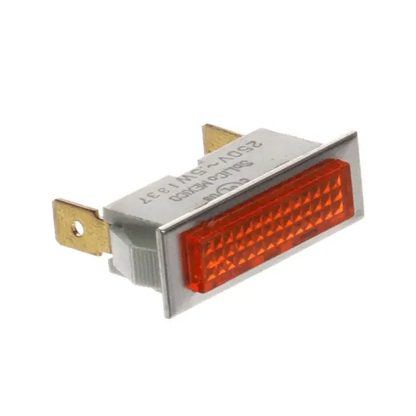 IND Light Rectangular 250V 2/Tabs Replacement 2E-1515300 for APW