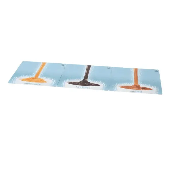Caramel Cheese Fudge Decals for 86749 for Server Products