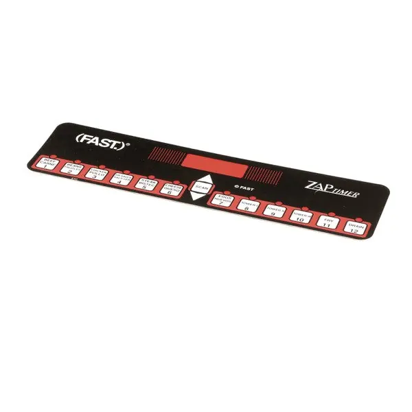 Overlay for Taco Bell 12 Chnl Replacement 214-50248-01 for Fast