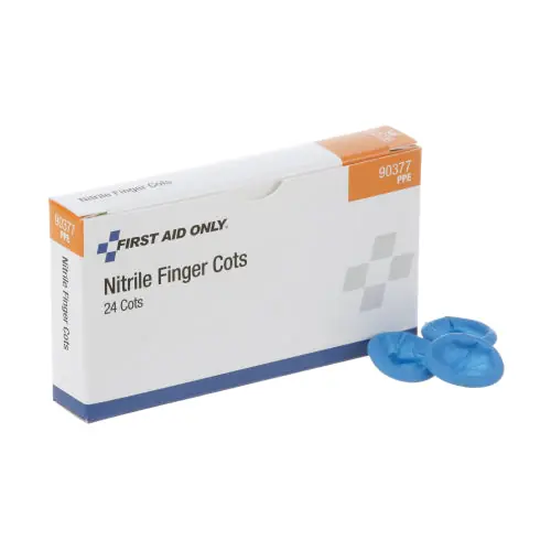 Blue Nitrile Finger Cots Replacement 56235 for Mavrik