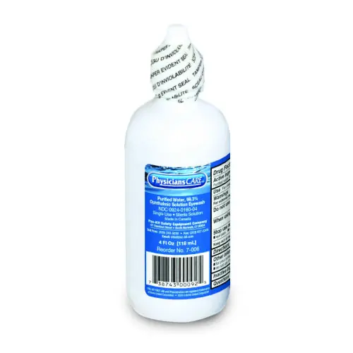 EYE WASH 4 OZ PLASTIC BO WITH FLIP LID Replacement 54198 for Mavrik
