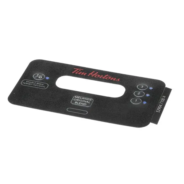 Overlay for 3Batch-1Brew Replacement 52904.7100 for Bunn