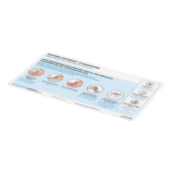 Decal Ecolab Replacement 34803 for Power Soak Systems