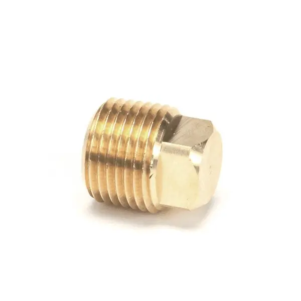 Plug 1/2NPT Brass Square Head Replacement 102504 for Champion