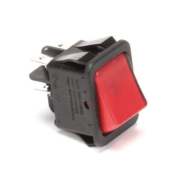 SWITCH RED ILLUMINATED ROCKER REPLACEMENT EL SWT610BE for Randell