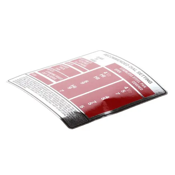Plate Dial-Wells Replacement AS-56542 for APW