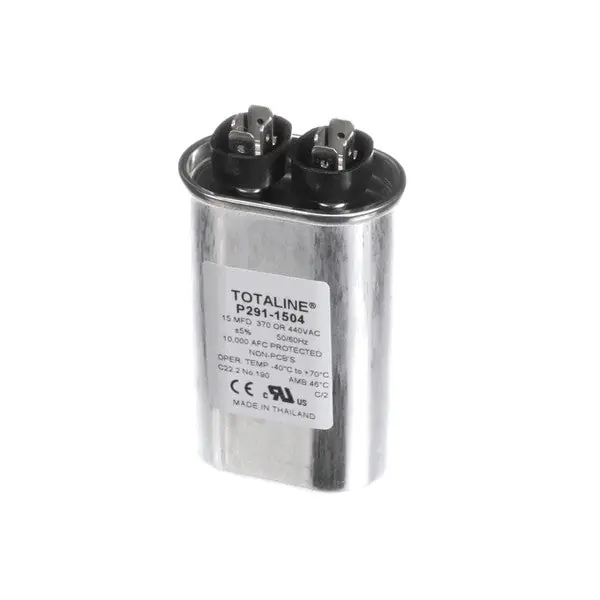 440V SINGLE OVAL RUN CAPACITOR 15 MFD Replacement P291-1504 for Carrier