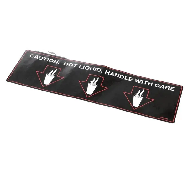 LABEL HOT LIQUID Replacement NA88AL for Grindmaster