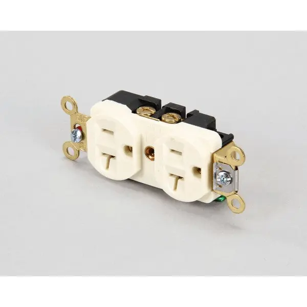 DUPLEX RCPT IVORY 20A 125V Replacement 5352AI for Hubbell