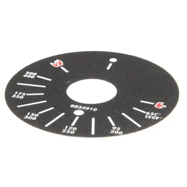 Decal Dial Plate Thermostatic Griddle Replacement AS-8834910 for Bakers Pride