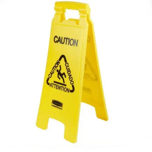 Wet Floor Sign 2-sided Y Replacement RUBFG611200YEL for Mavrik