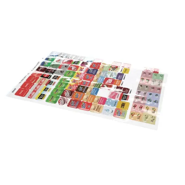 Decal Set Coke Flavor Fusion Replacement 620921359 for Cornelius