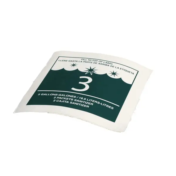 Sanitize Label Replacement 9294279 for Multiplex