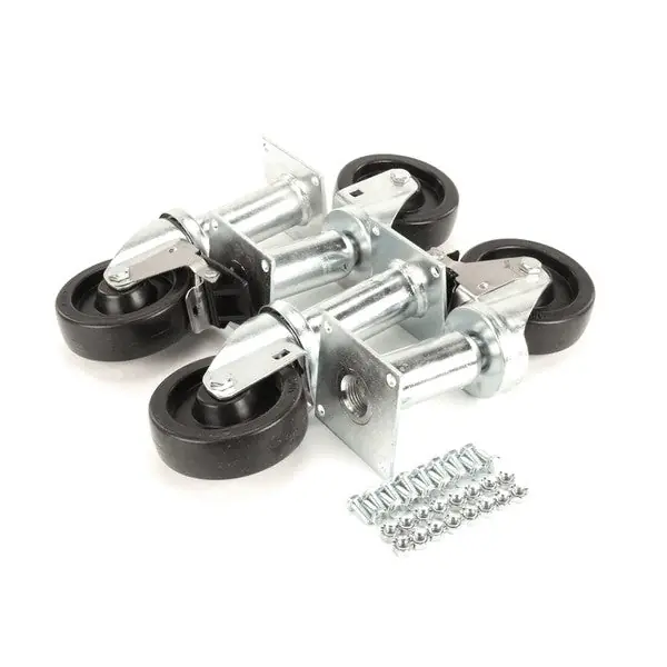 caster set with hardware replacement B3901504 for Pitco