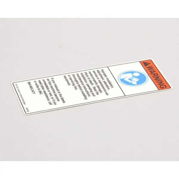 Decal Replacement N0160 for BKI (Barbeque King)