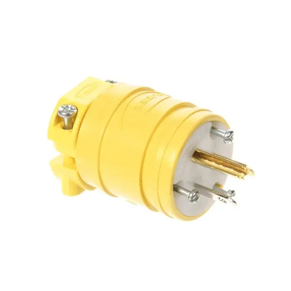 CAP CORD MALE 125V 15AMP Replacement 1447 for Hubbell
