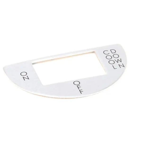 LABEL ON-OFF COOL DOWN Replacement 00-957609-00001 for Vulcan Hart