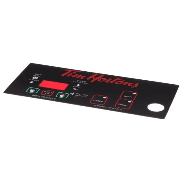 LABEL FACE PLATE Replacement 119898 for Newco