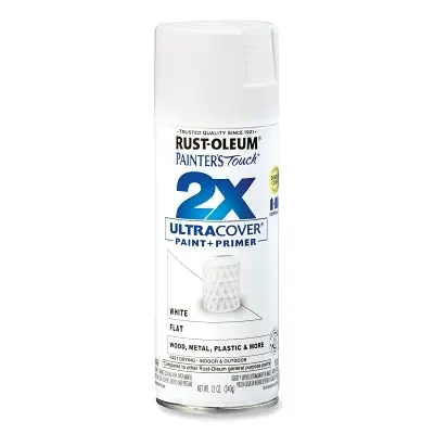 Rust-Oleum 334021 Painter's Touch 2X Ultra Cover Gloss Spray Paint + Primer 12 oz Aerosol Can