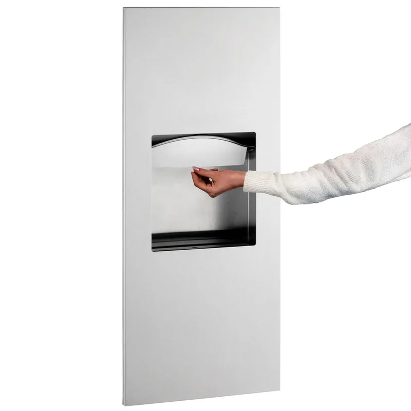 BOBRICK 36903 Recessed Paper Towel Dispenser and Waste Receptacle Replacement 36903 for BOBRICK