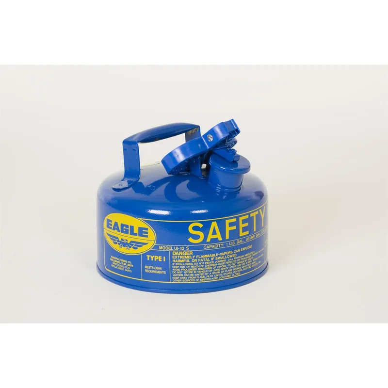Eagle UI10SB Safety Can Type I 1 Gal Blue