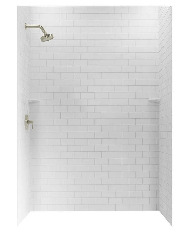 Swan Corporation STMK723636.010 72-1/2 x 36 x 36 In. Shower Wall Kit