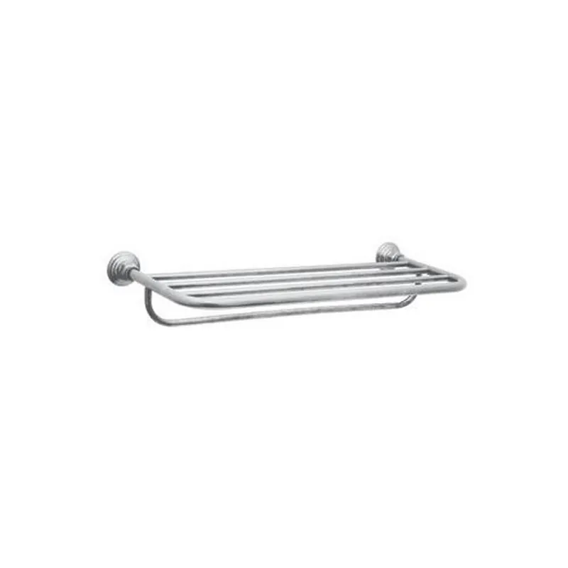 Rohl ROT10APC Hotel 23-1/2 in. Towel Shelf and Bar in Polished Chrome