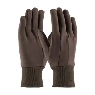 PIP 750C Brown Knit Wrist Cuff Mens General Purpose Gloves