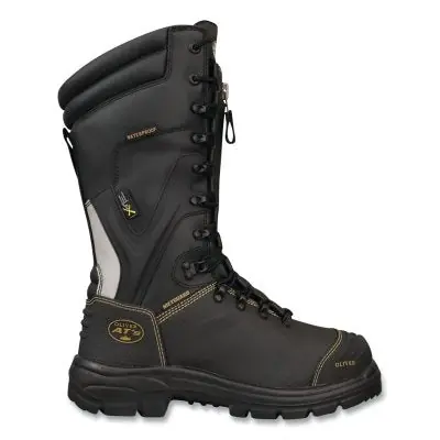 Oliver by Honeywell 65791-BLK-090 65 Series 10 in Lace-Up Steel Toe Boots Men's 9