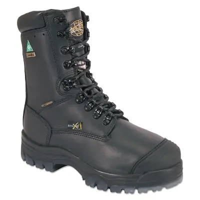 Oliver by Honeywell 45675C-BLK-100 45 Series Leather 9 in Lace-Up Composite Toe Boots